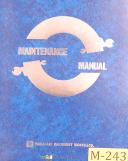 Mazak Slant Turn 40N, NC Lathe, Maintenance and Parts List Manual Year (1984)