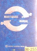 Mazak Power Center V-12, Fanuc 6M, Maintenance and Parts List Manual Year (1980)