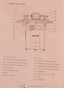 Mazak MH-1, Universal Cutter & Tool Grinder, Operations & Parts List Manual