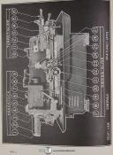 Morey Machinery No. 4, Turret Lathe, Operations and Parts Manual 1944
