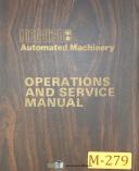 Medalist Peerless HB 1012, A & M Metal Bandsaw, Operations & Service Manual 1981