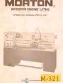 Morton Precision Engine Lathe, Operations and Parts Manual