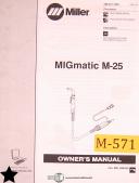 Miller-Miller Migmatic M-25, Welding Owner Manual 2006-M-25-Migmatic-01