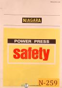 Niagara Power Press Safety A-34 Manual