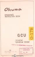 Okuma GCU, MF Universal Cylindrical Grinder, Operations Manual 1941