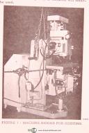 Pratt Whitney Velvetrace M-1744 Milling Machine Operators Instruct Manual (1958)