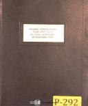 Pullmax P2 and P3, Plate Worker, Isntructions Parts and Projects Manual 1957