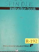 Reliance Electric 15U Drives, Instruction Operations and Electrricl Parts Manual