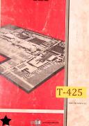 Tos-TOS S28, Center Lathe Operations and Parts DRawings Manual 1963-S28-01