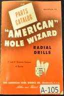 American Hole Wizard Radial Drill 9" and 11" Parts Manual