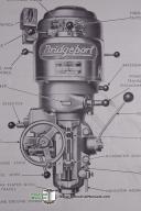 Bridgeport J-Head Operators Manual & Parts List (1955)