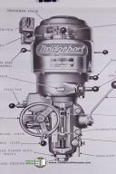 Bridgeport J-Head Operators Manual & Parts List (1964)