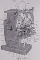 Brown & Sharpe No. 2A, 2B, 3A, 3B, Milling Machine Parts Manual