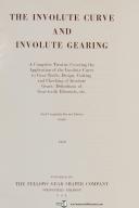 Fellows The Involute Curve Involute Gearing Manual Year (1950)