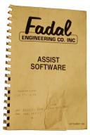 Fadal Assist Software Manual