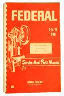 Federal press 7-70 Ton Service & Parts Manual