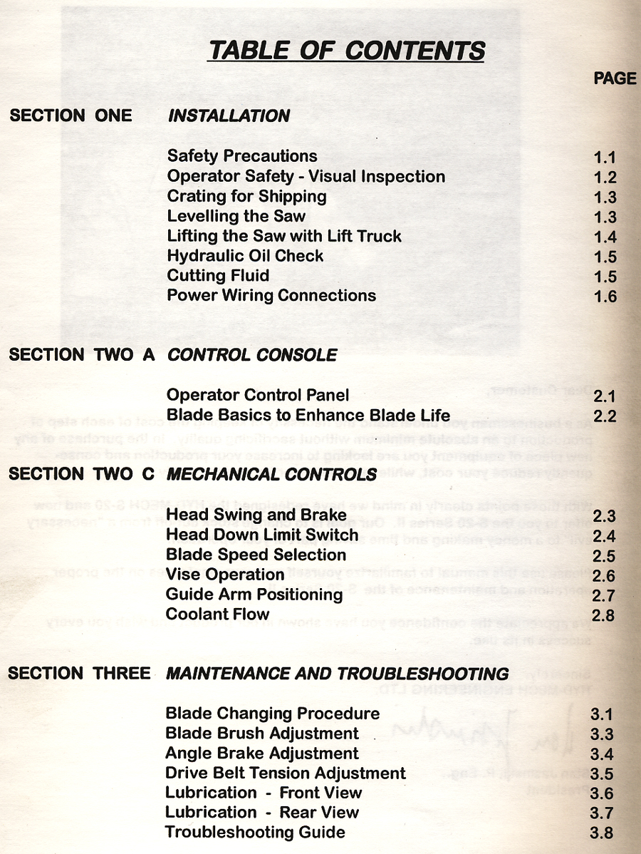   manual this manual includes installation operation maintenance parts