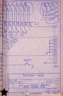 Bachi-Bachi 110, Bench Taper Operations Maintenance and Wiring Manual 1988-110-04