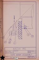 Bachi-Bachi 230, Coil Winding Machine, Parts Assemblies & Electrical Manual Serial 69-230-04