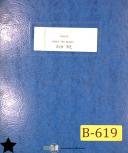 Bachi-Bachi 110, Bench Taper Operations Maintenance and Wiring Manual 1988-110-01