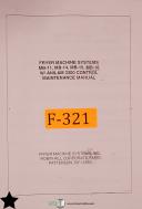 Fryer MB series, Anilam 3200 3300 Control Maintenance Manual 1999