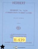 Herbert-Herbert No. 3, Capstan Lathe, Operations Installation and Maintenance Manual-3-No. 3-04