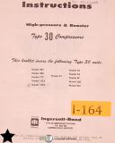 Ingersoll Rand-Ingersoll Rand 15T2 15T3, Type 30 Compressor Operations and Parts Manual 1954-15T2-15T3-Type 30-03