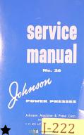 Johnson-Southbend-Johnson Southbend OBI Presses, Service Manual-OBI-01