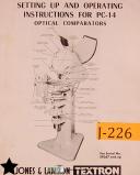 Jones & Lamson-Jones Lamson Epic 130 230, Delta Comparator, Operations and Service Manual 1984-130-230-EPIC-06