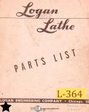 Logan 940, lathe Parts Manual