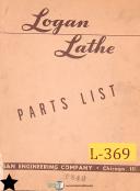 Logan-Logan 1825 and 1875, Lathe Parts Manual-1825-1875-04