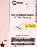 Miller-Miller Diamondback Series GTAW Torches, Owner Manual 2004-DB20M12R-DB20M25R-Diamondback-GTAW-01