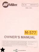 Miller-Miller SWP-2, Pedestal Welding owner\'s Manual 1990-SWP-2-01