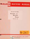 Niagara M Series A-29-# Operations Maintenance and Parts Manual Presses 