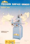 Super Tec 02-P, 612 & 618-2, Shing Teck Grinder, Operations & Parts Manual
