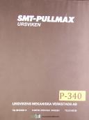 Pullmax-Ursviken-Pullmax GST 430, M2560 Power Shear, Instructions and Parts Manual 1979-GST 430-01
