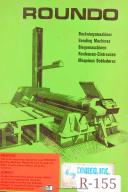 Roundo PS 310 x 10, PS 205, Bending Machine, Lingual,Operations & Parts Manual