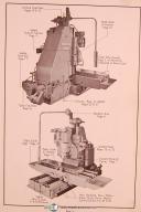 Sundstrand Model OM4 Omnimil, Milling, Parts and Assembly Drawings Manual 1958