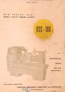 Engine Lathe Saimp KID KSS-180 Instructions Maintenance and Parts Manual 1963 