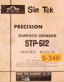 Sin Tek STP-612, Surface Grinder, Service Manual