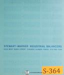 Stewart Warner 2000, Industrial Balancers, Service Instructions Manual