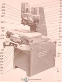 SIP MP-1H, Jig Boring Machine, Technical Instructions Manual
