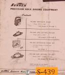 Sunnen Precision Hole Gaging Equipment, Operating Instruct Manual 1966