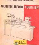 South Bend Fourteen, Lathe Operation Maintenance & Parts Manual 1969