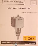 True Trace S-180, Tracer Valve Application, Service Manual 1968