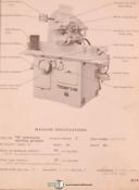 Thompson B and F Type, Surface Grinder, Operations Manual 1957