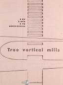 Tree 2UV, 2UVR 2VG, Accessories Attachments, Operations and Parts Manual 1956