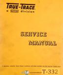 True Trace Man-Au-Trace 360 3D, Control System Service Manual 1966