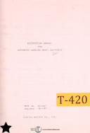 Toshiba DAL SVSII, Auto Ladling Unit, Isntructions Manual 1985