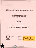 Tuthill-Tuthill Series 4000, Install Service Parts and Instructions Manual-4000-4100-4200-4300-01